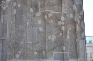 Patched bullet holes