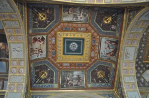 Detail inside Raphael's Loggia (the Hermitage)