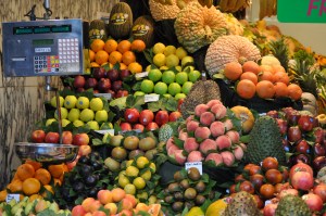 Produce in the Mercat