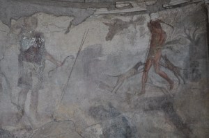 Fresco, villa, Pompeii