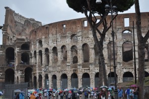 Exterior of the Colisseum
